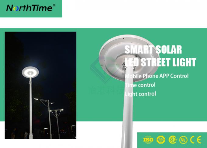 lumières solaires de jardin de 2100lm 20 W LED/réverbère solaire tous dans un