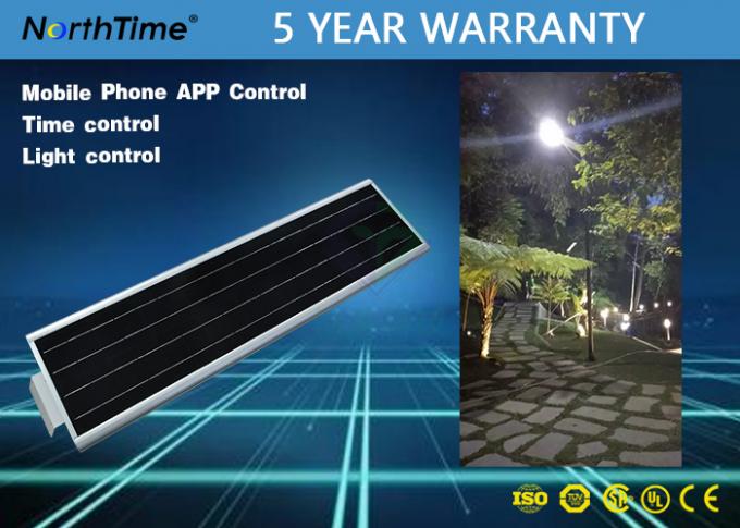 Réverbère solaire de jardin de Bridgelux 40W/feux de position actionnés solaires de LED