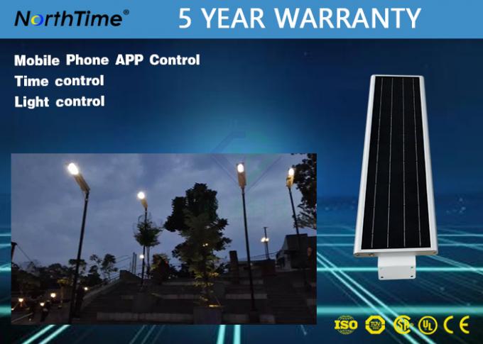 Réverbère solaire de jardin de Bridgelux 40W/feux de position actionnés solaires de LED
